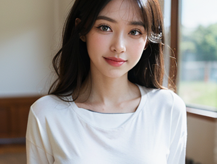 灿烂心灵的温柔印记——情感女性头像之美