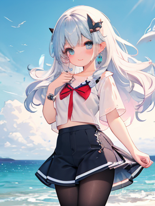 【夏日清凉美少女——初中生夏天服装搭配赏析】